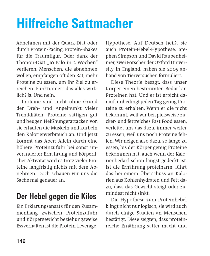 Weitere Ansicht: Proteine und Aminosäuren | Angela Bechthold