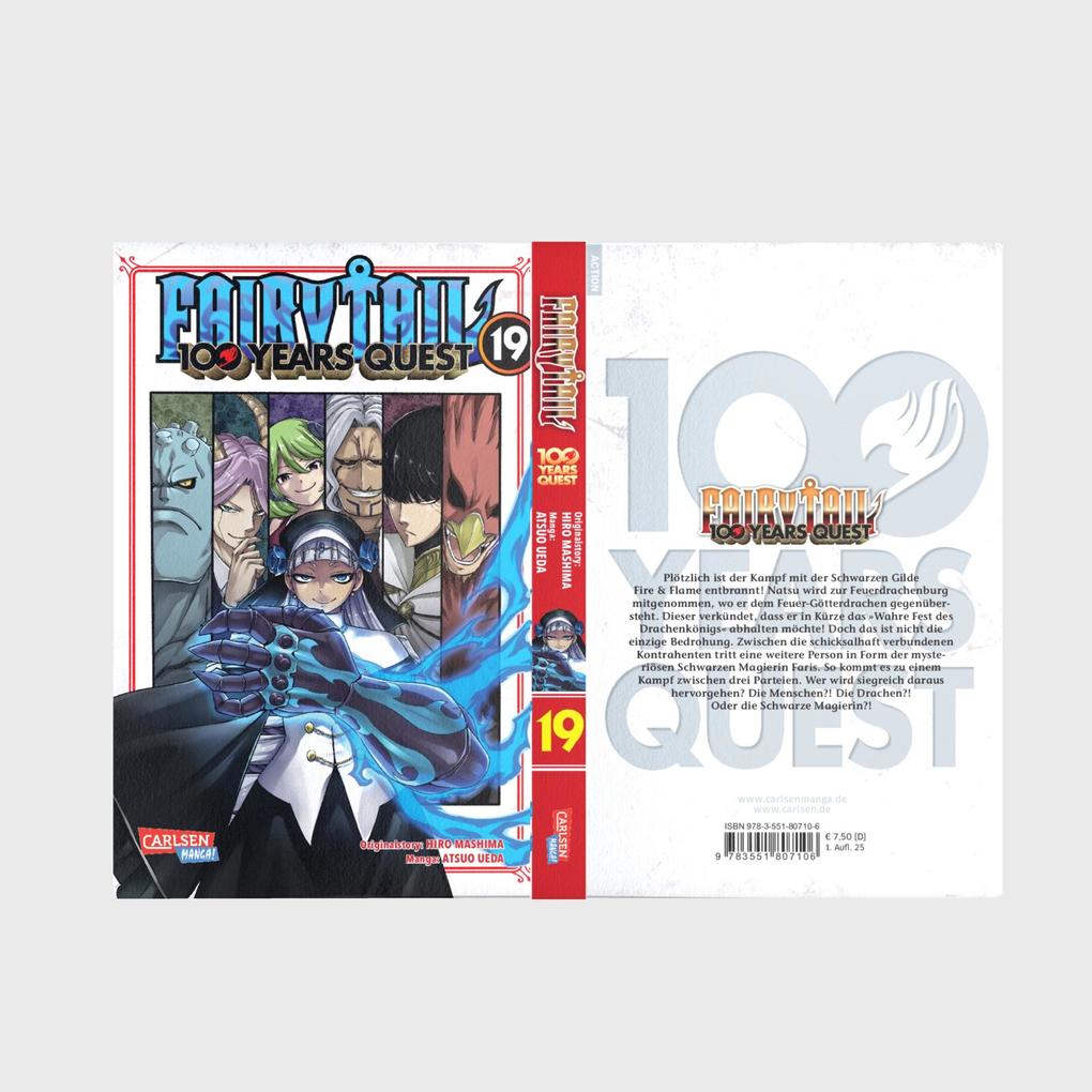 Weitere Ansicht: Fairy Tail - 100 Years Quest 19 | Hiro Mashima, Atsuo Ueda