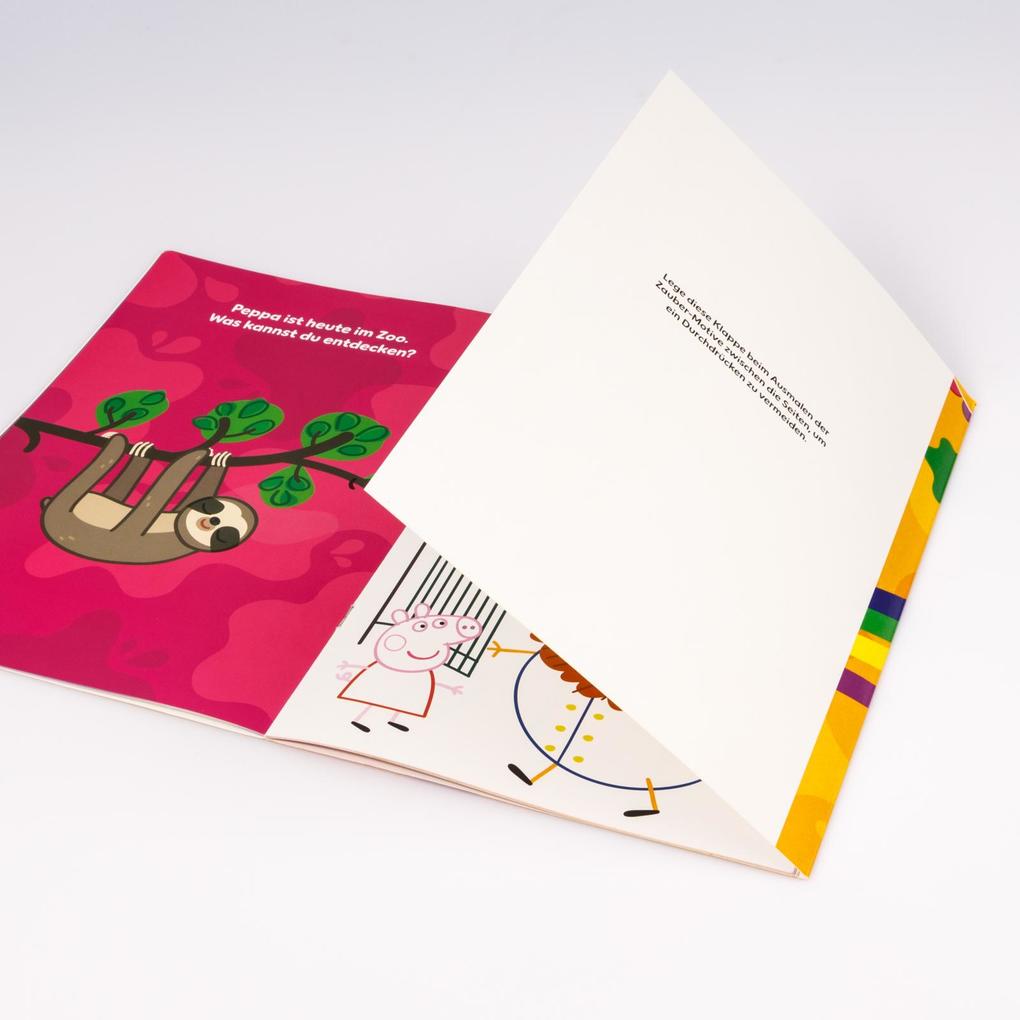 Weitere Ansicht: Peppa Wutz Ausmalbilder: Mein Zauber-Malbuch