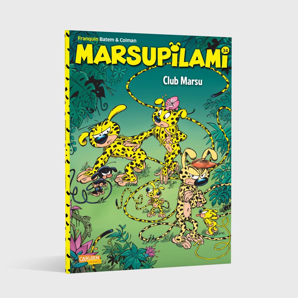 Weitere Ansicht: Marsupilami 34: Club Marsu | André Franquin, Stéphan Colman