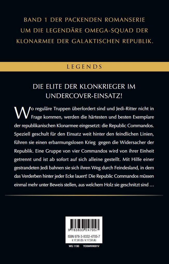 Weitere Ansicht: Star Wars: Republic Commando | Karen Traviss
