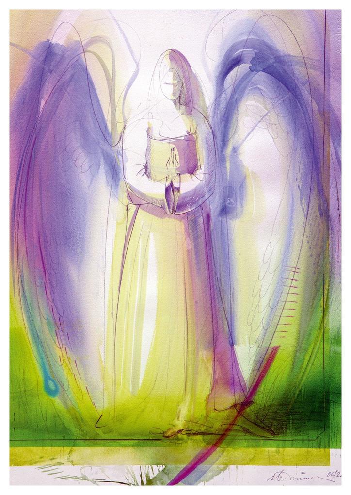 Weitere Ansicht: Ich schenke dir einen Engel - Postkartenbuch | Eberhard Münch