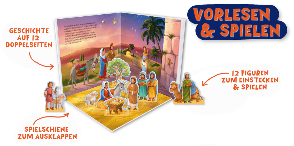 Weitere Ansicht: Die Weihnachtsgeschichte | Katharina Wilhelm