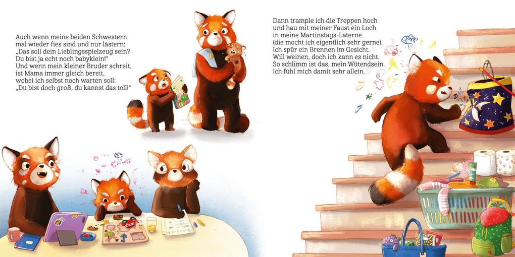 Weitere Ansicht: Was wütest du so sehr, kleiner Pandabär? | Nora Imlau