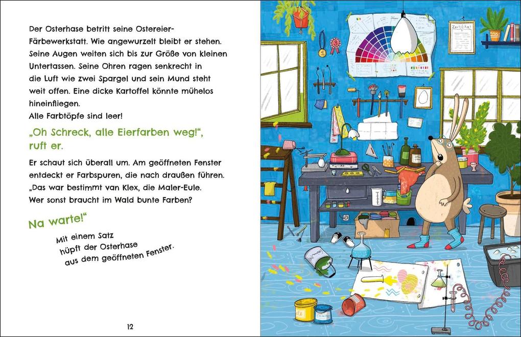 Weitere Ansicht: Oh Schreck, alle Eierfarben weg! | Rolf Barth