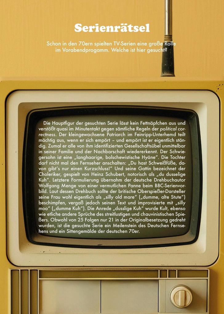 Weitere Ansicht: Die wilden 70er | Stefan Heine