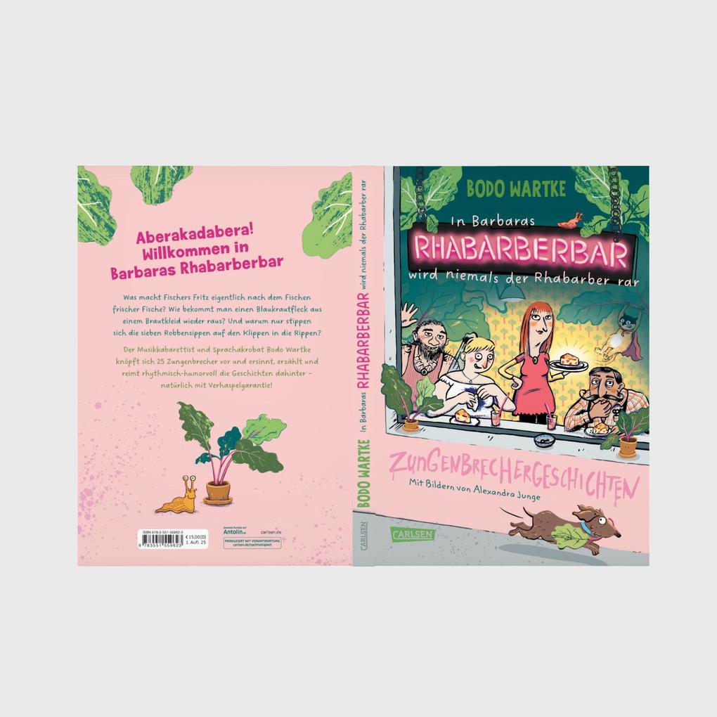 Weitere Ansicht: In Barbaras Rhabarberbar wird niemals der Rhabarber rar | Bodo Wartke