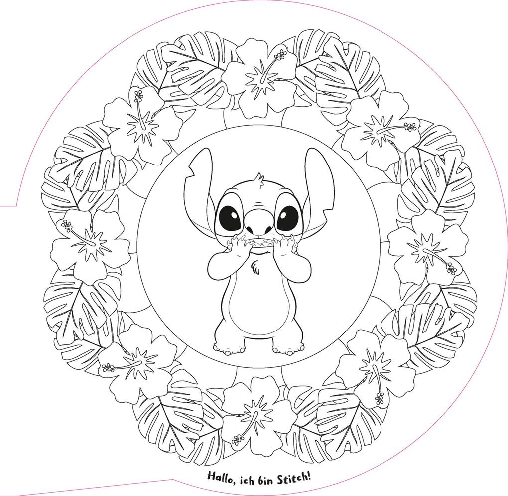Weitere Ansicht: Disney Kreative Beschäftigung: Stitch: Mandala-Malspaß