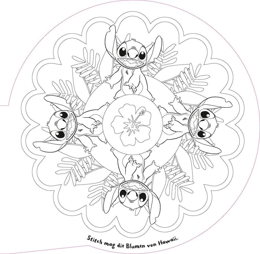 Weitere Ansicht: Disney Kreative Beschäftigung: Stitch: Mandala-Malspaß