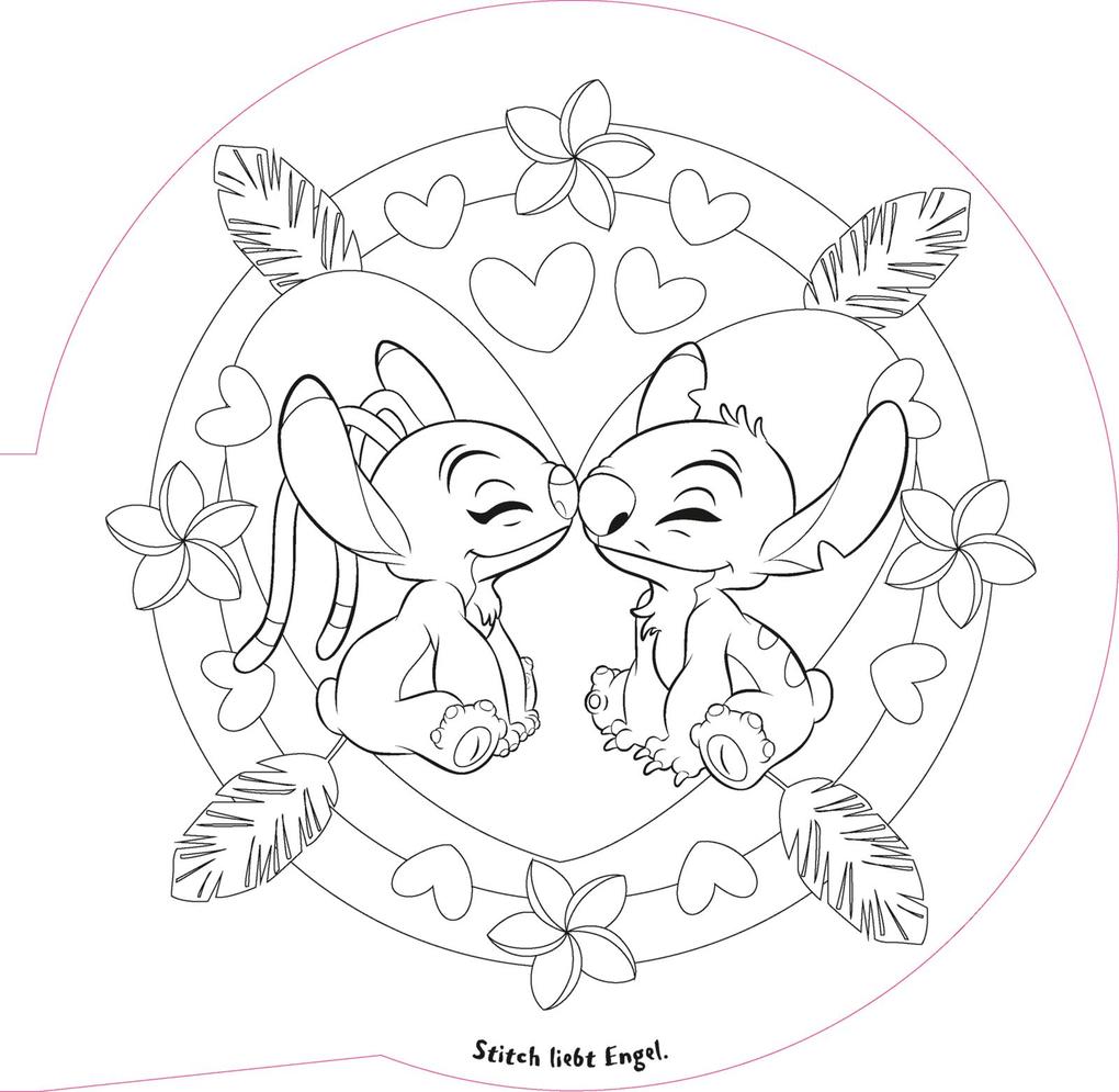 Weitere Ansicht: Disney Kreative Beschäftigung: Stitch: Mandala-Malspaß