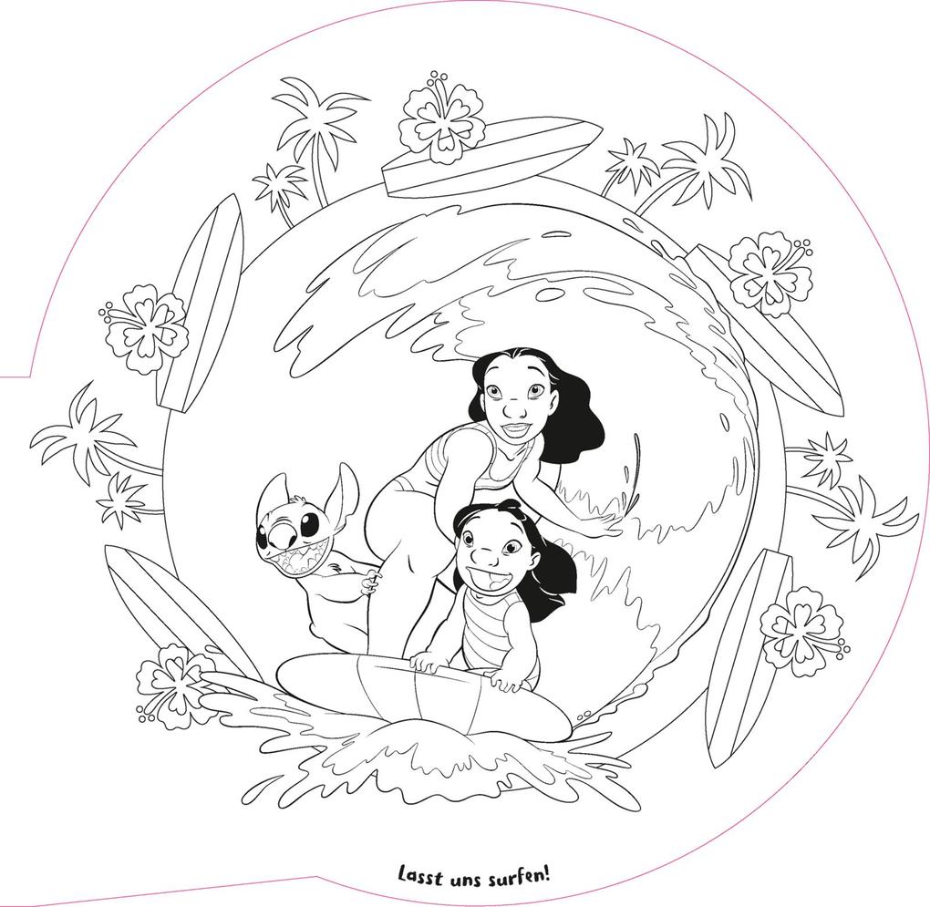 Weitere Ansicht: Disney Kreative Beschäftigung: Stitch: Mandala-Malspaß