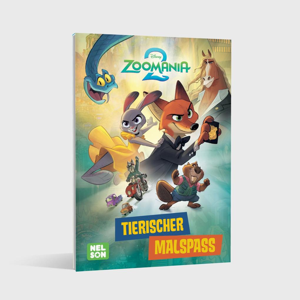 Weitere Ansicht: Disney Kreative Beschäftigung: Zoomania 2: Tierischer Malspaß