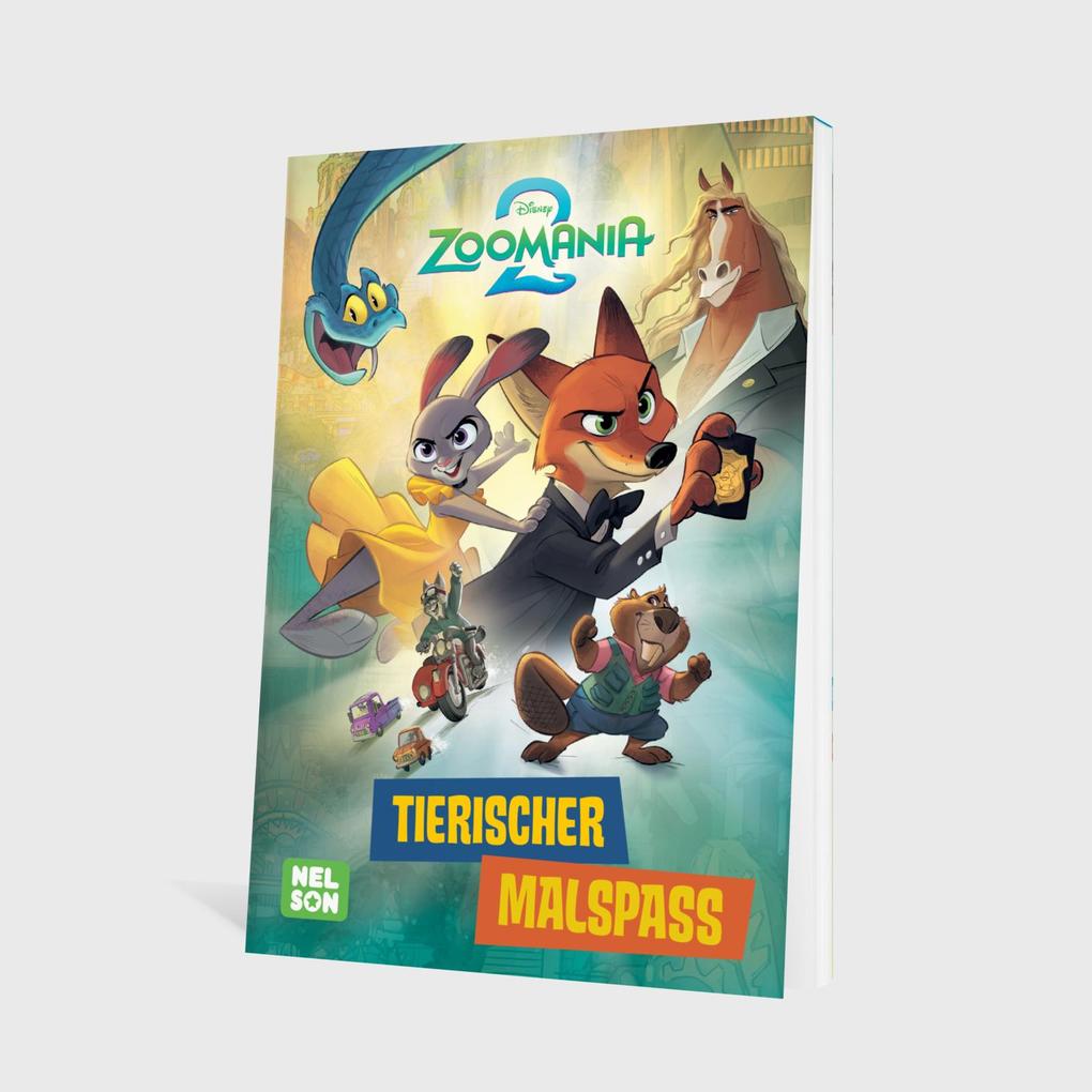 Weitere Ansicht: Disney Kreative Beschäftigung: Zoomania 2: Tierischer Malspaß