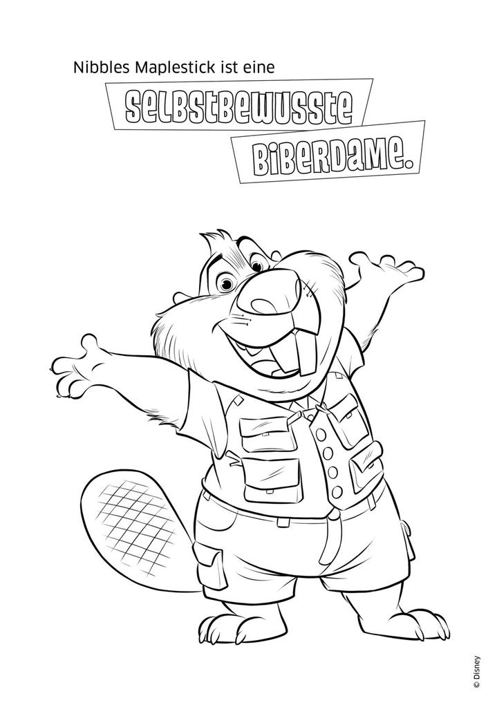 Weitere Ansicht: Disney Kreative Beschäftigung: Zoomania 2: Tierischer Malspaß