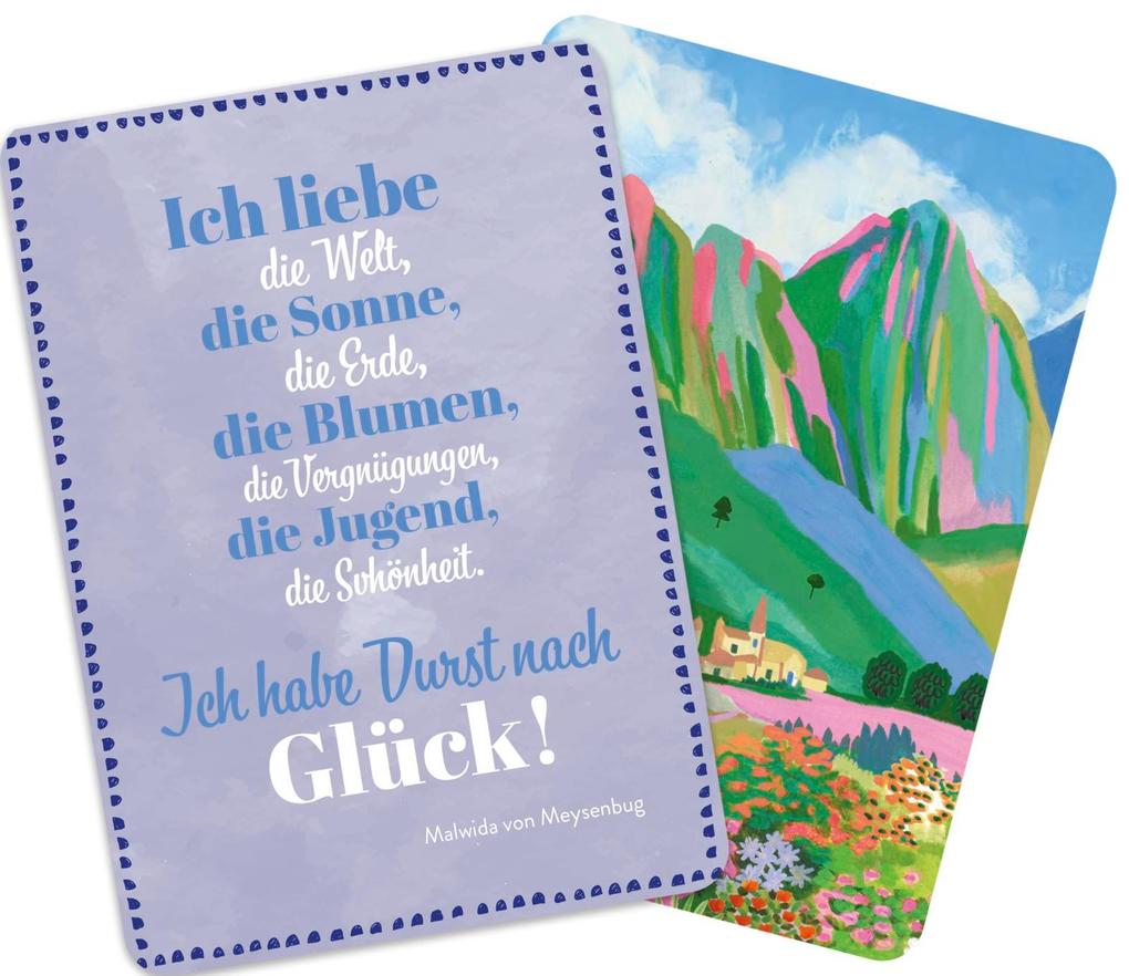 Weitere Ansicht: Kartenset: Lebe dein Glück