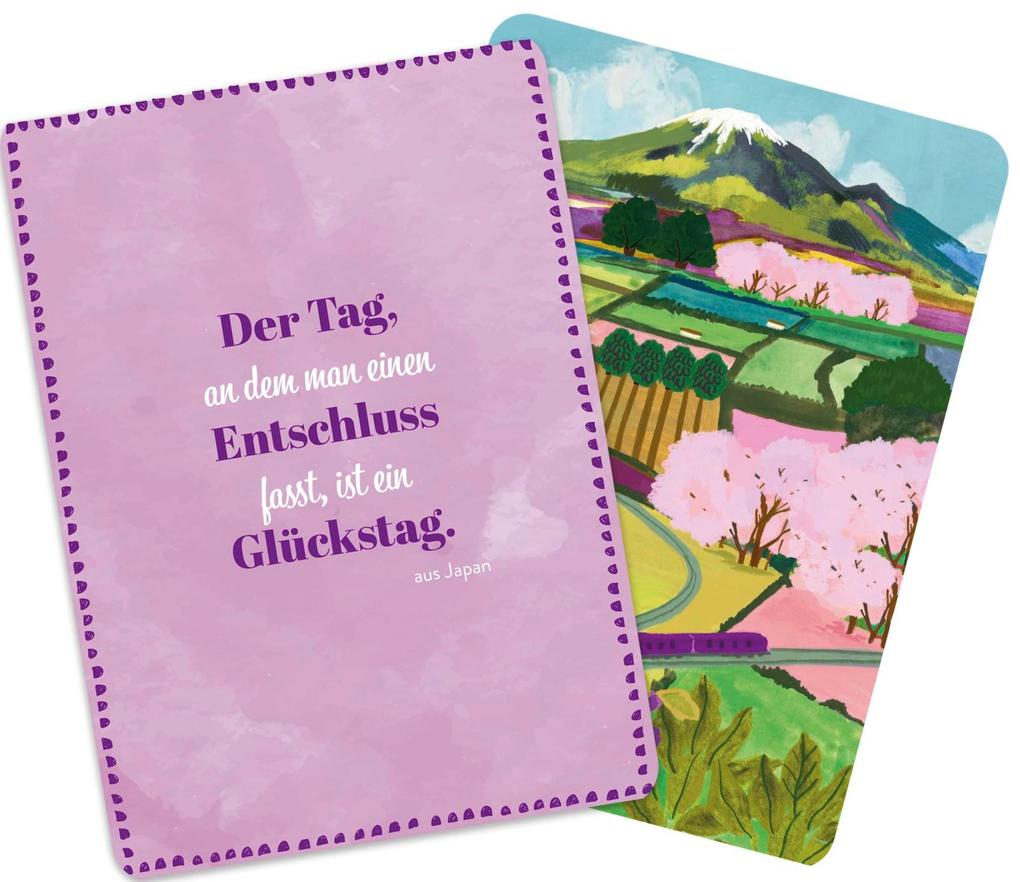 Weitere Ansicht: Kartenset: Lebe dein Glück