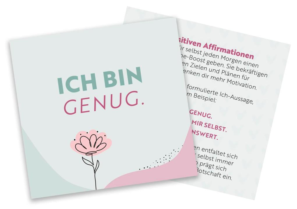 Weitere Ansicht: Inspirationskarten: 3-Minuten Selbstliebe | Julia Buck