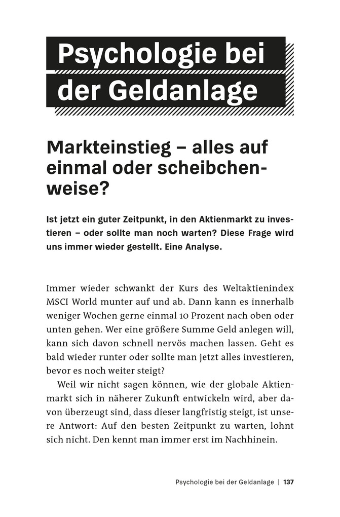 Weitere Ansicht: Geldanlage Basics
