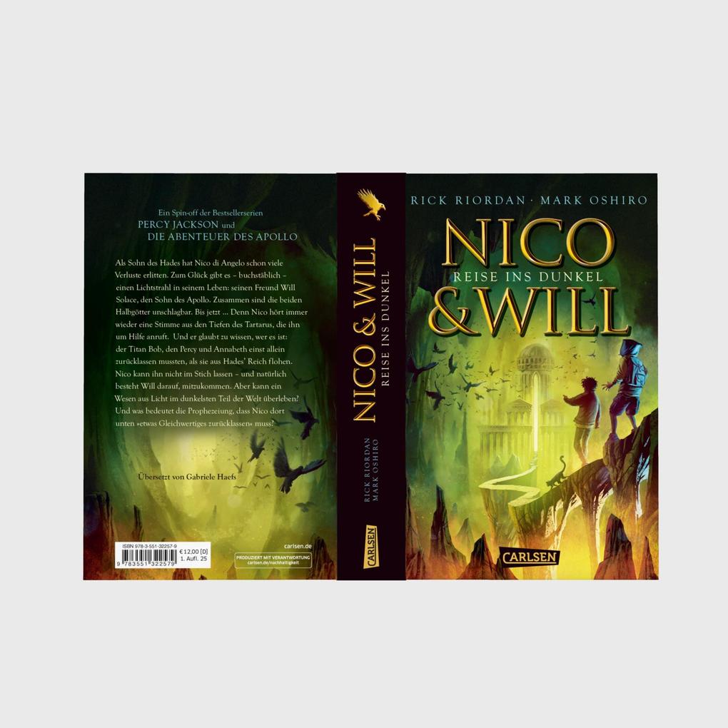 Weitere Ansicht: Nico und Will - Reise ins Dunkel | Rick Riordan, Mark Oshiro