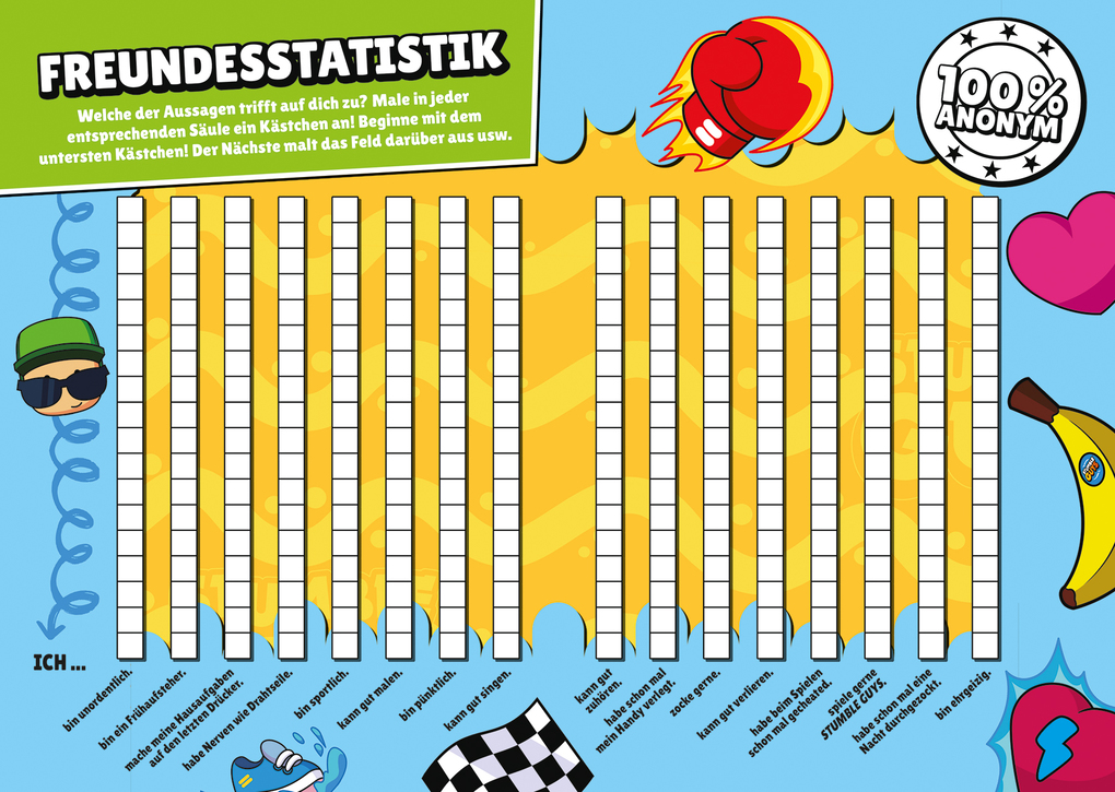 Weitere Ansicht: Stumble Guys: Meine Freunde | Panini