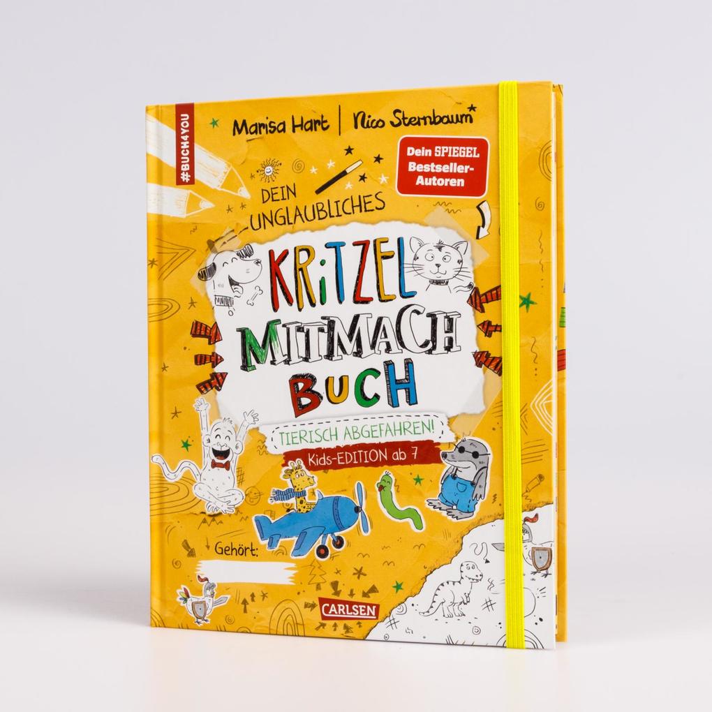Weitere Ansicht: #buch4you: Dein unglaubliches Kritzel-Mitmach-Buch | Marisa Hart