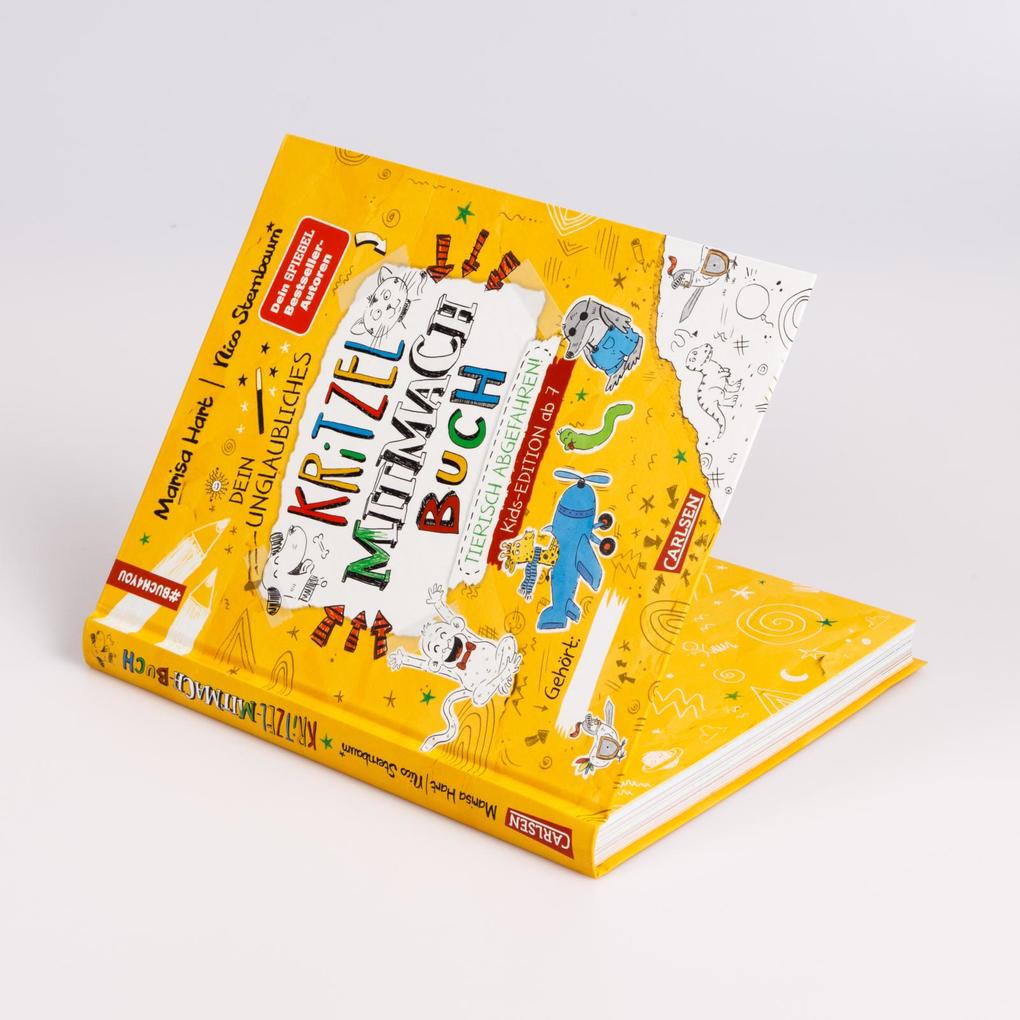 Weitere Ansicht: #buch4you: Dein unglaubliches Kritzel-Mitmach-Buch | Marisa Hart