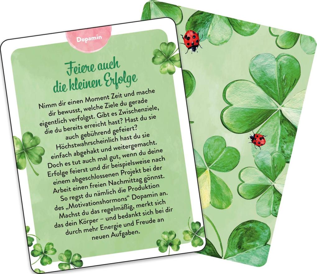 Weitere Ansicht: Inspirationskarten: Aktiviere deine Glücksgefühle | Julia Buck