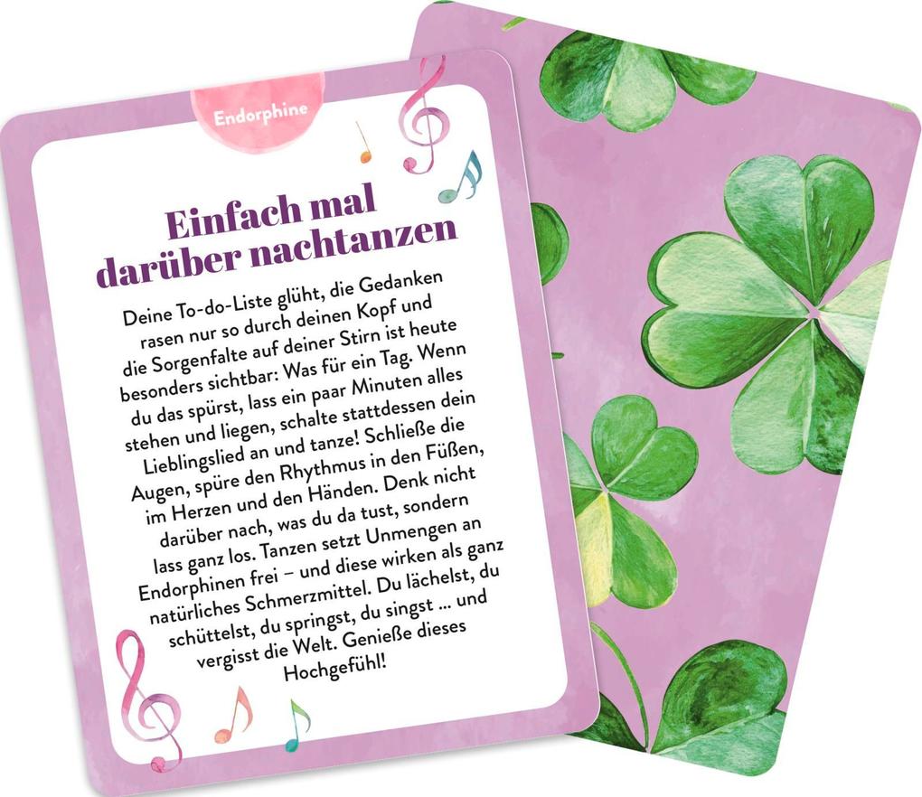 Weitere Ansicht: Inspirationskarten: Aktiviere deine Glücksgefühle | Julia Buck