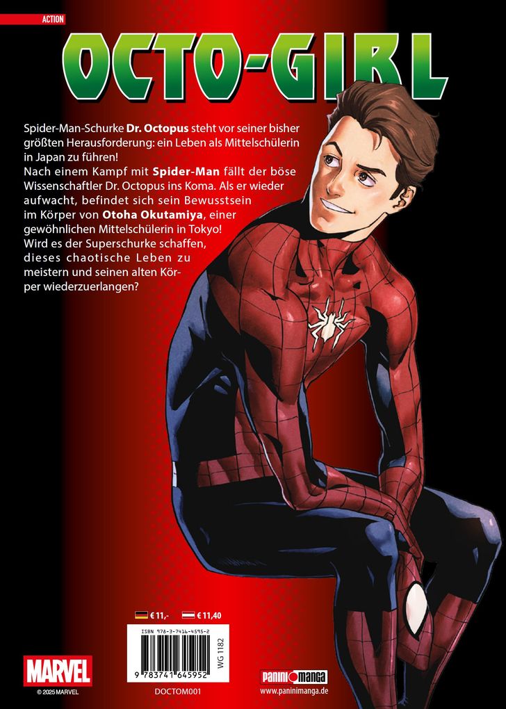 Weitere Ansicht: Spider-Man Octo-Girl (Manga) 01 | Hideyuki Furuhashi, Betten Court