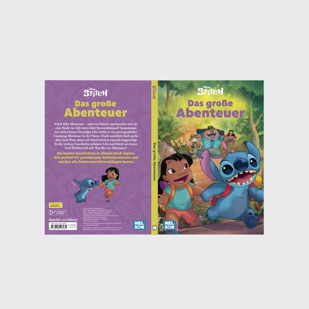 Weitere Ansicht: Disney Vorlesebuch: Stitch: Das große Abenteuer