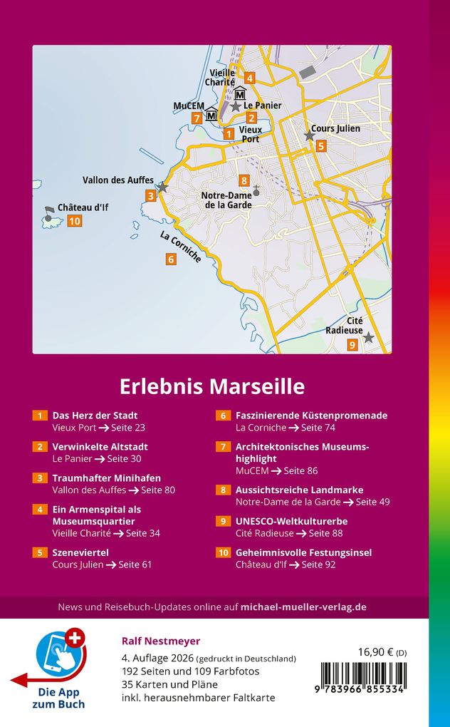 Weitere Ansicht: MICHAEL MÜLLER Reiseführer Marseille MM-City | Ralf Nestmeyer