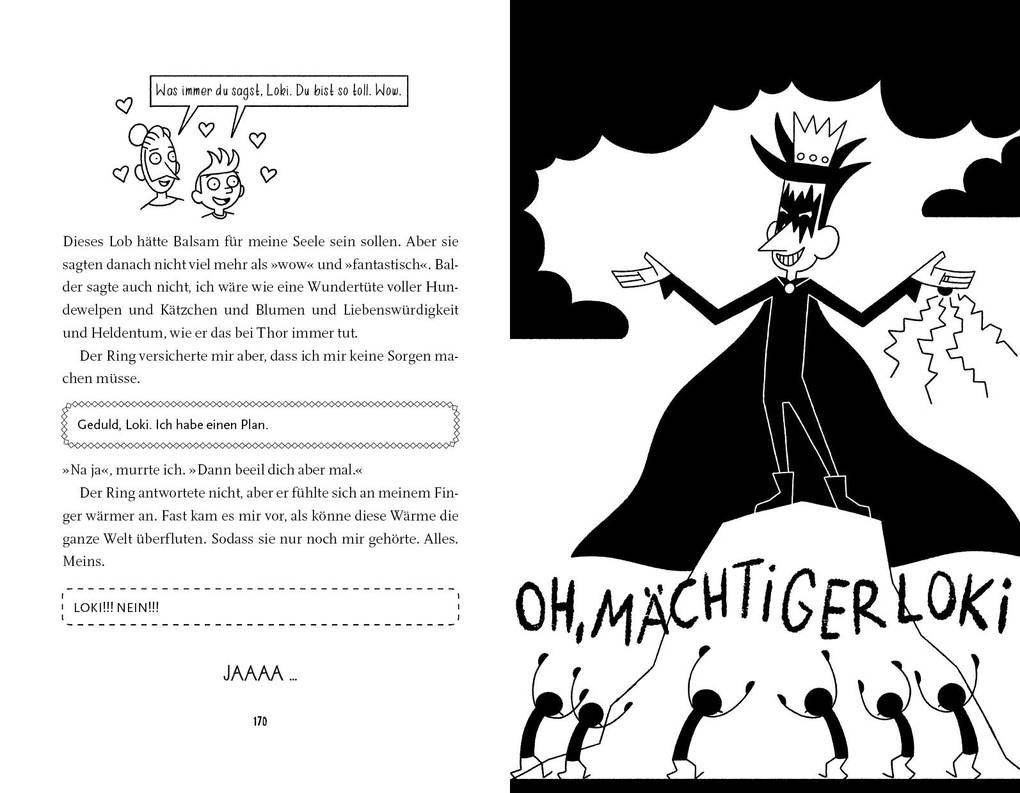 Weitere Ansicht: Loki - Voll vergöttert! | Louie Stowell