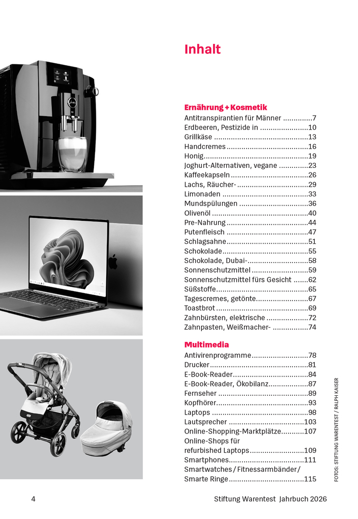 Weitere Ansicht: Stiftung Warentest Jahrbuch 2026