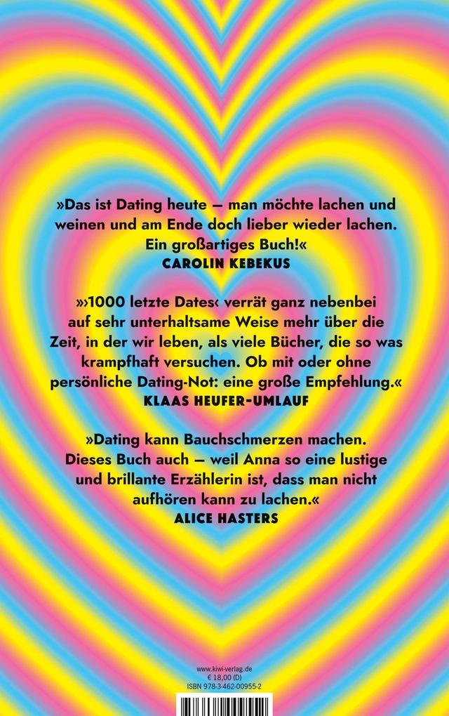 Weitere Ansicht: 1000 letzte Dates | Anna Dushime