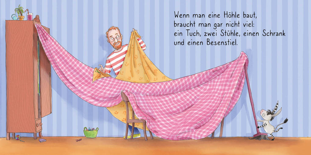 Weitere Ansicht: Grimm und Möhrchen bauen sich eine Höhle | Stephanie Schneider