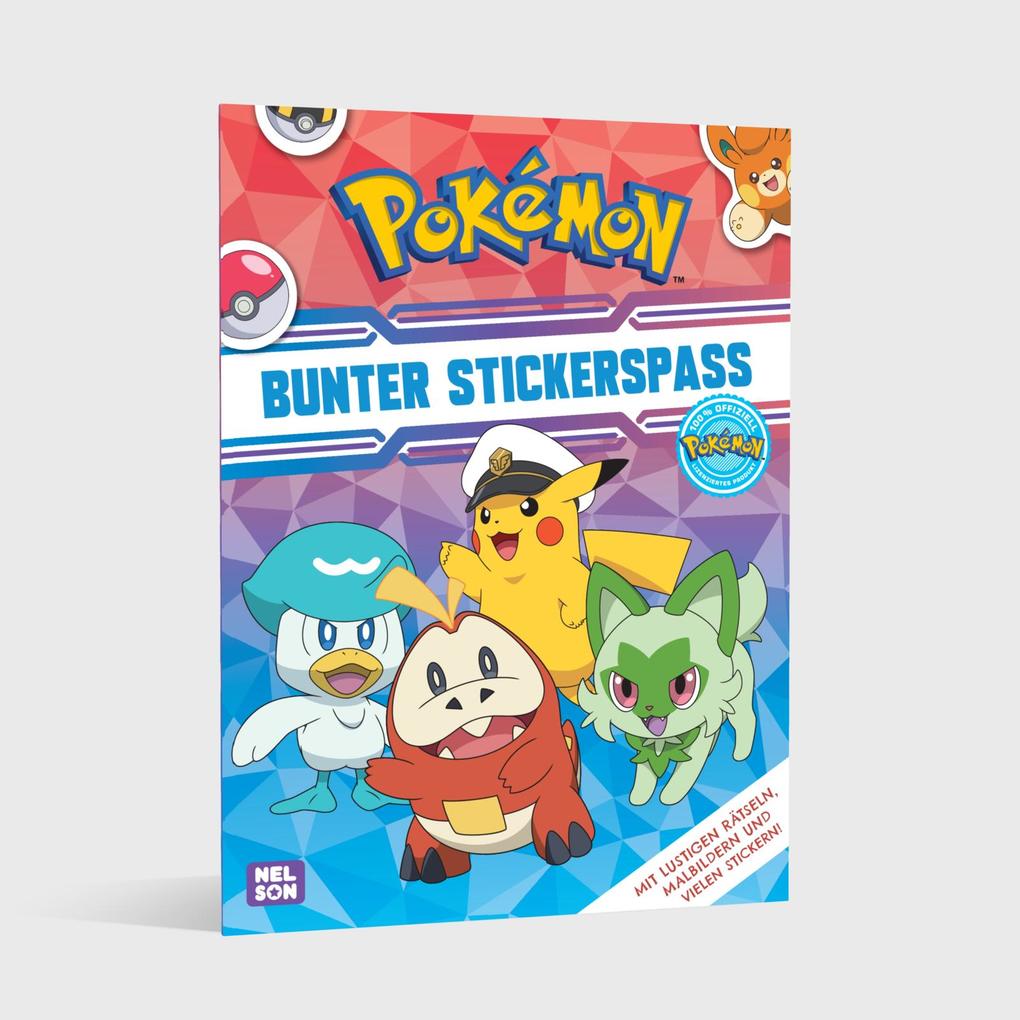 Weitere Ansicht: Pokémon Activity-Buch: Bunter Stickerspaß