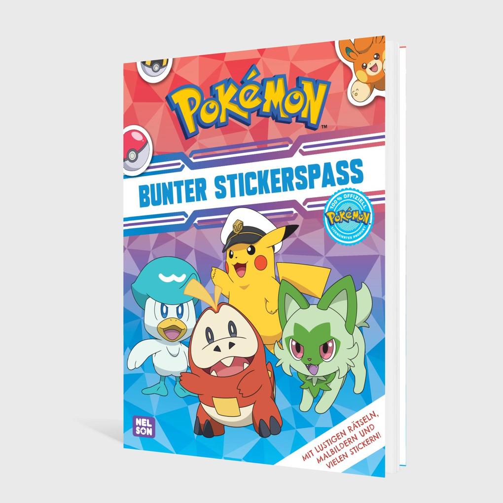 Weitere Ansicht: Pokémon Activity-Buch: Bunter Stickerspaß