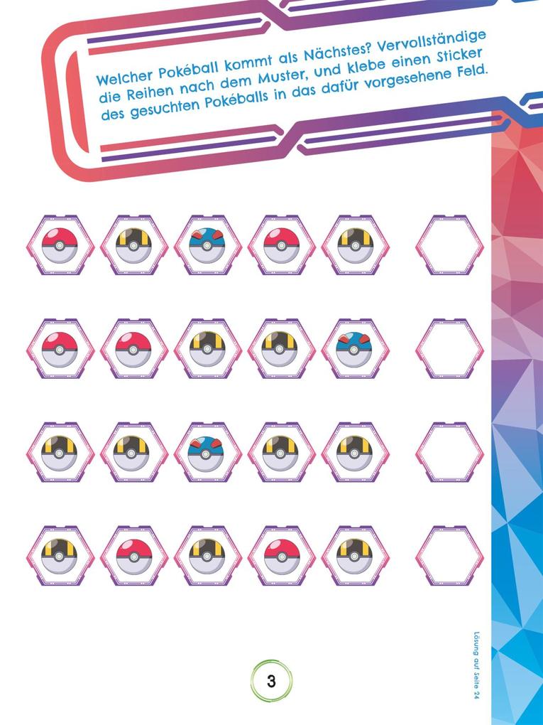 Weitere Ansicht: Pokémon Activity-Buch: Bunter Stickerspaß