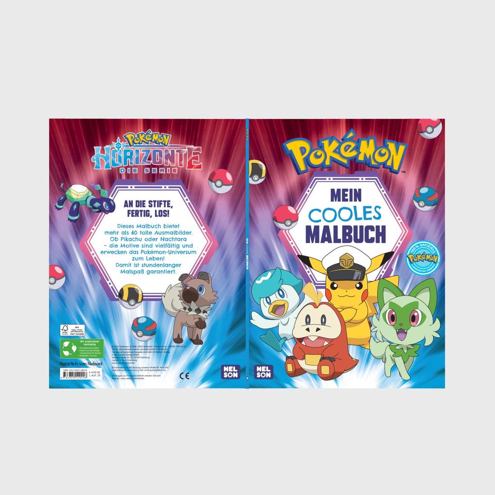 Weitere Ansicht: Pokémon Activity-Buch: Mein cooles Malbuch