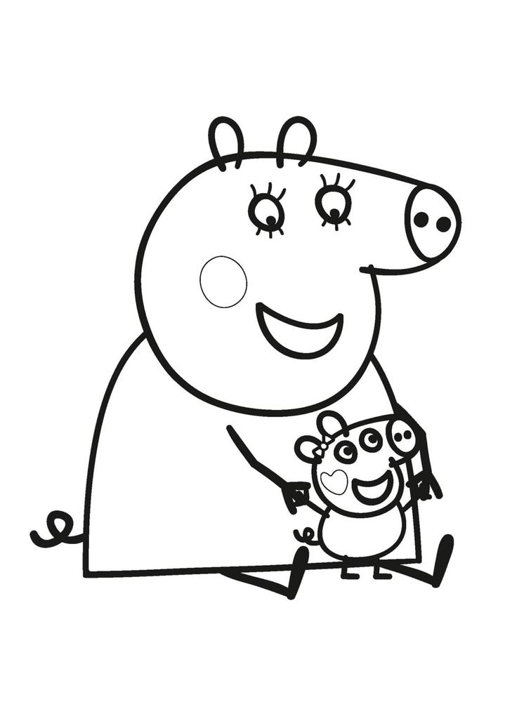 Weitere Ansicht: Peppa Wutz Ausmalbilder: Malspaß mit Peppa