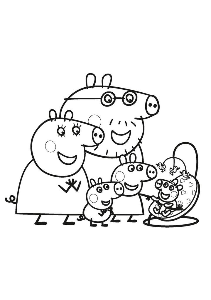 Weitere Ansicht: Peppa Wutz Ausmalbilder: Malspaß mit Peppa