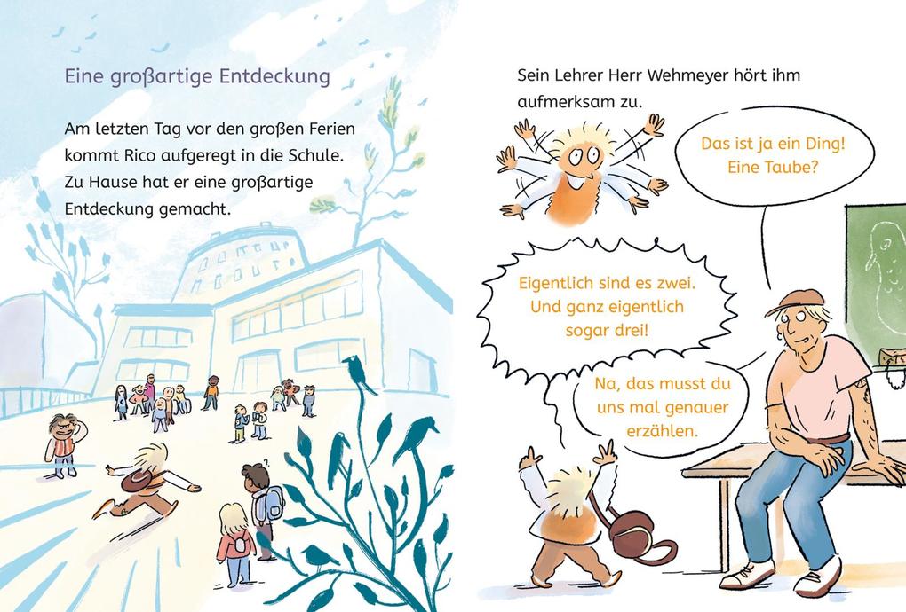Weitere Ansicht: Rico und die Gewittertaube | Andreas Steinhöfel