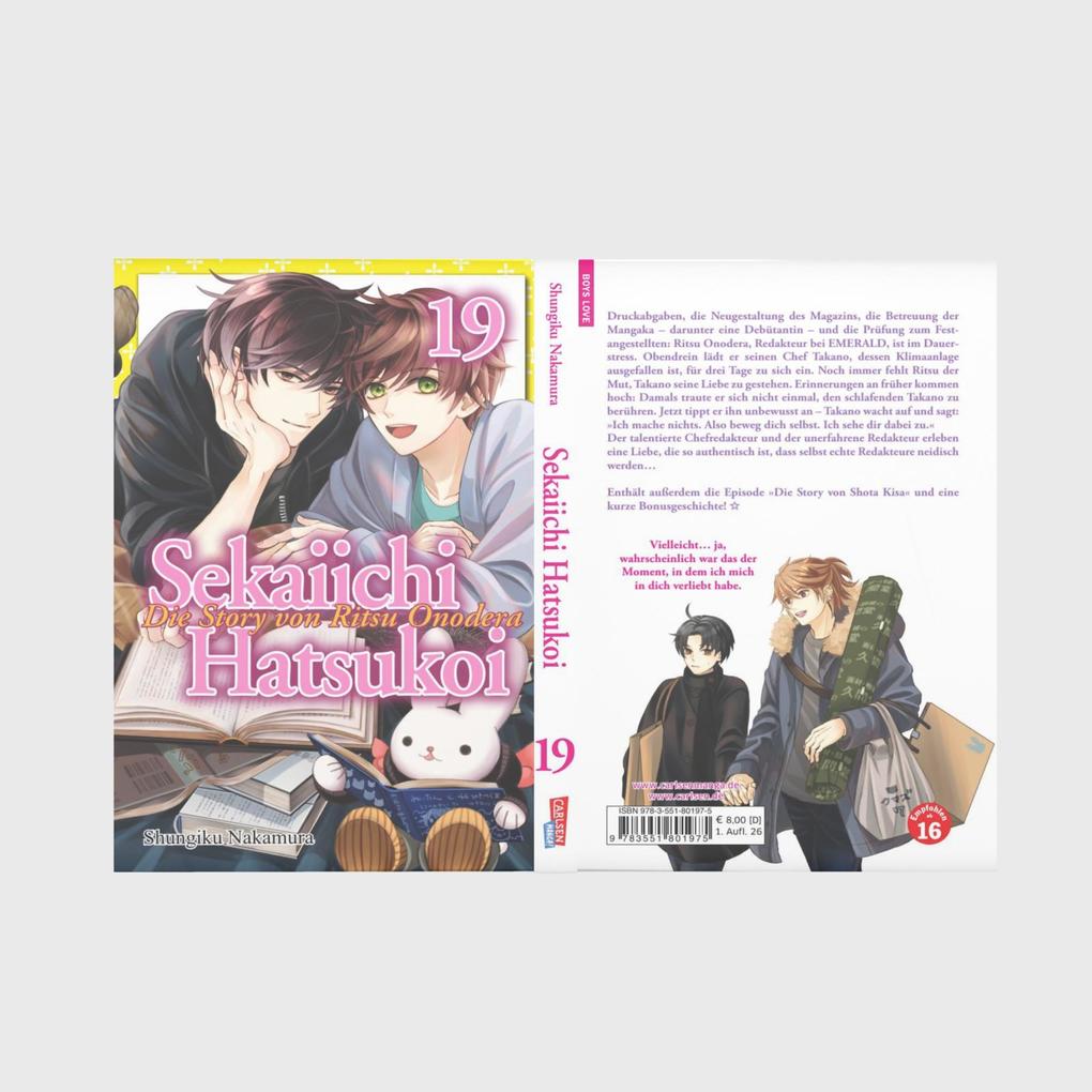 Weitere Ansicht: Sekaiichi Hatsukoi 19 | Shungiku Nakamura