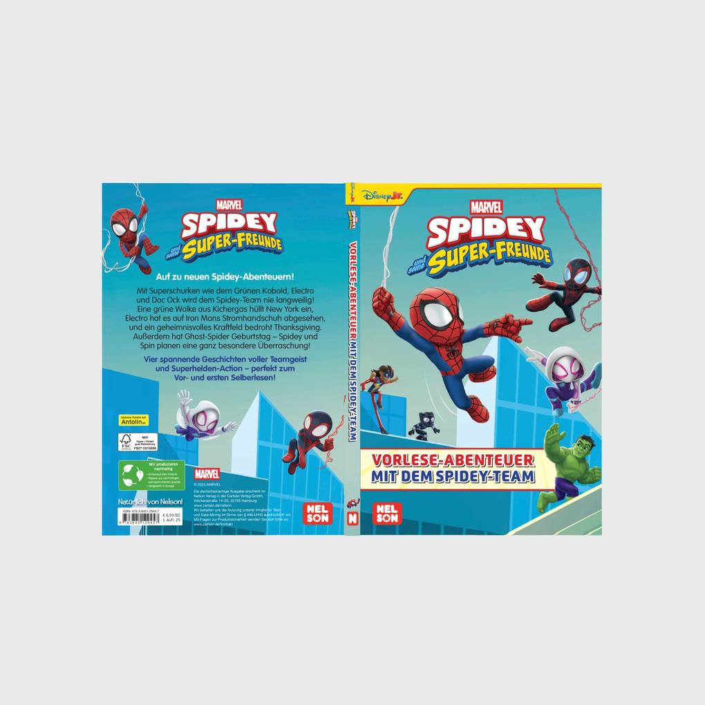 Weitere Ansicht: MARVEL Spidey und seine Super-Freunde: Vorlese-Abenteuer mit dem Spidey-Team