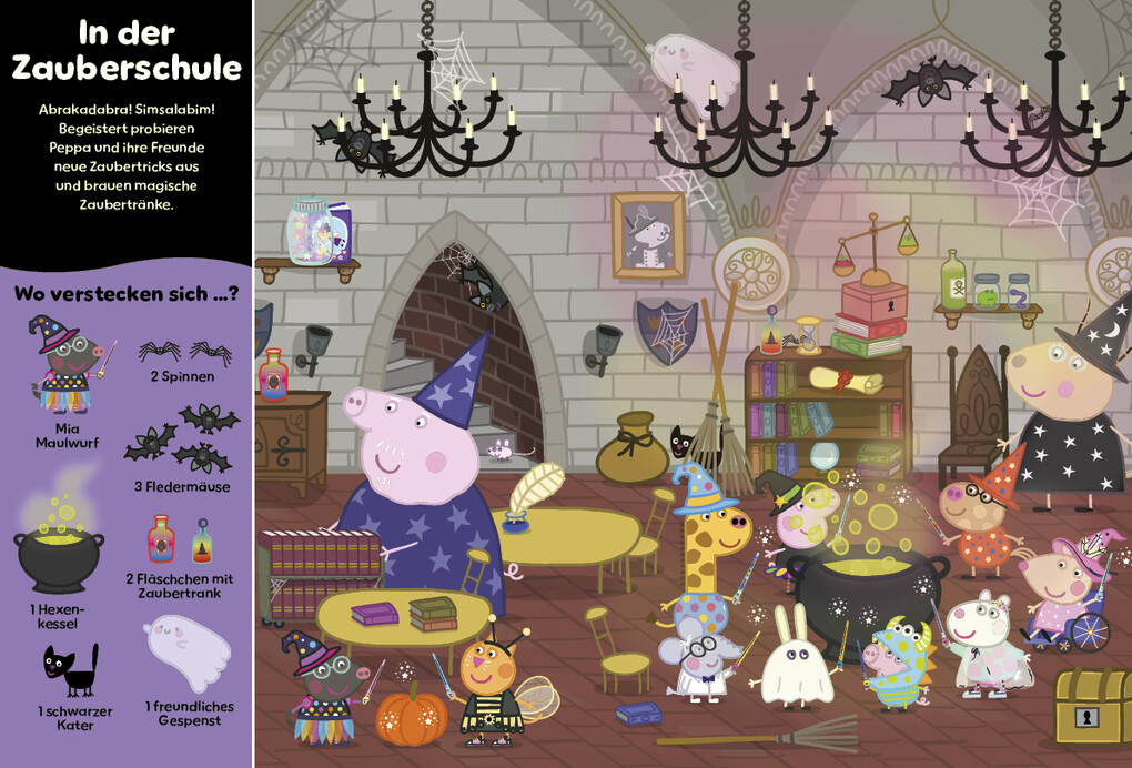 Weitere Ansicht: Peppa Pig: Wo ist Peppa? Mein magisches Wimmelbuch | Panini
