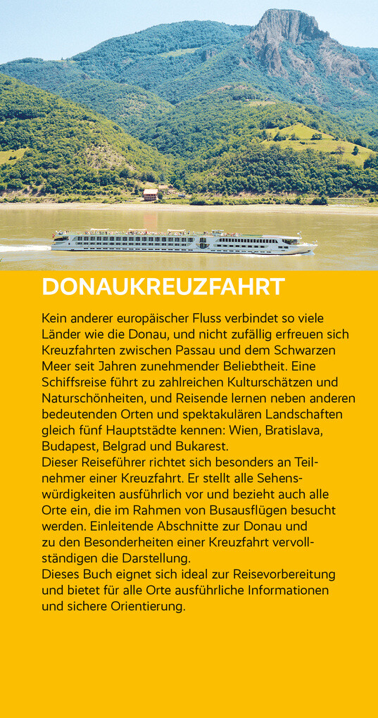 Weitere Ansicht: TRESCHER Reiseführer Kreuzfahrten Donau | Hinnerk Dreppenstedt