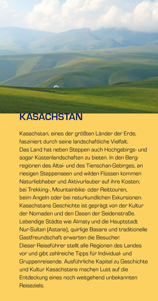 Weitere Ansicht: TRESCHER Reiseführer Kasachstan | Dagmar Schreiber