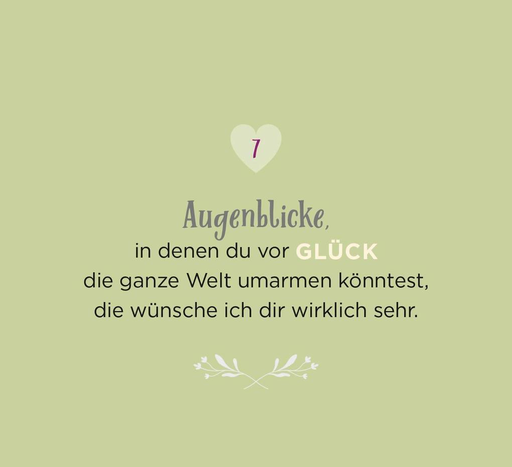 Weitere Ansicht: 100 liebe Wünsche von mir für dich