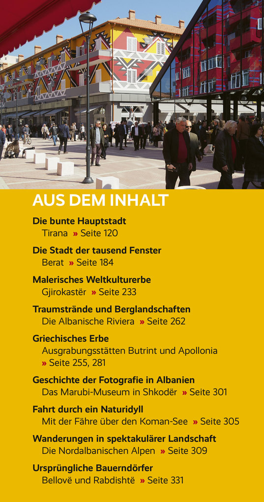 Weitere Ansicht: TRESCHER Reiseführer Albanien | Frank Dietze, Shkëlzen Alite