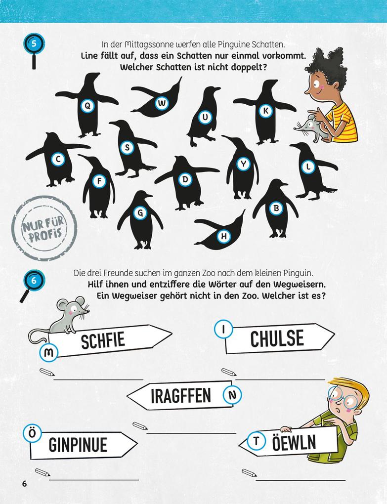 Weitere Ansicht: Das dicke Detektiv-Rätselbuch | Isabel Große Holtforth